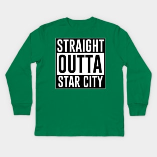 Straight outta Star City Kids Long Sleeve T-Shirt